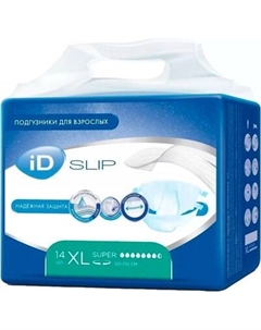 Подгузники для взрослых ID Slip Super Id