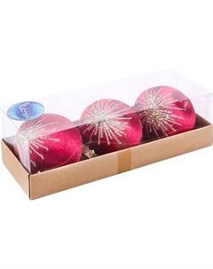 Набор шаров новогодних Волшебная страна SYQB-0124051 / 108509