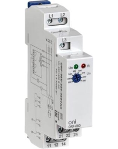 Реле контроля фаз ONI ORF-08D-220-460VAC Oni