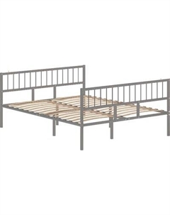 Полуторная кровать Домаклево Металика В3+В3 120x190