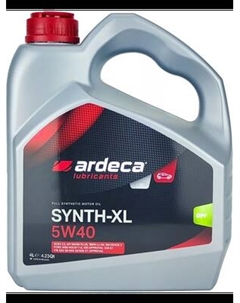 Моторное масло Ardeca Synth-XL 5W40 / P01031-ARD005