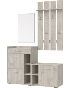 Секция в прихожую Кортекс-мебель Лара СП13