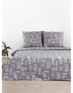 Комплект постельного белья Блакiт Love Евро 41262/0 50х70 615005/457983 К