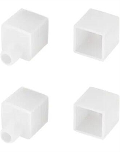 Заглушка для профиля Arlight WPH-FLEX-1212-TOP WHITE с отверстием / 040859