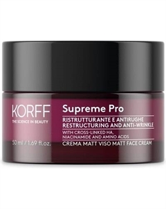 Крем для лица KORFF Supreme Pro Restructuring And Anti-Wrinkle Matt Korff
