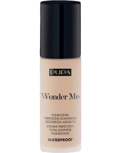 Тональный крем Pupa Wonder Me Совершенство и легкость тон 010