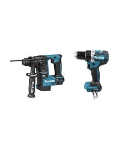 Профессиональный перфоратор Makita DHR171Z + DDF484Z / DLX2271