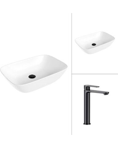 Умывальник со смесителем Lauter 21454 + Moon 21СК8691BS