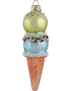 Елочная игрушка Волшебная страна Мороженое 106236