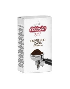 Кофе молотый Carraro Espresso Casa 60% арабика, 40% робуста