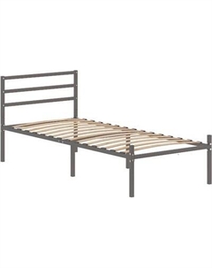 Односпальная кровать Домаклево Металика Г3 80x190