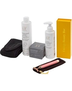 Набор косметики для лица La and Te beaute LT-31 Гель-пенка+Тоник+Крем для лица+Массажер+Повязка La and te beaute