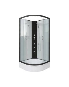 Душевая кабина Niagara NG-6701-14BKG 90x90x200