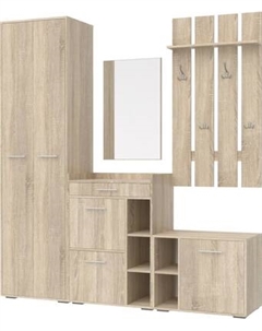 Секция в прихожую Кортекс-мебель Лара СП7