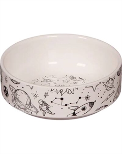 Миска для животных КотикиСобачки Космос МЗКК35022 Котикисобачки
