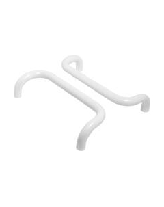 Ручка дверная ЛДМ-Сталь АРД-01 350 Офисная скоба бугельная RAL 9016 Лдм-сталь