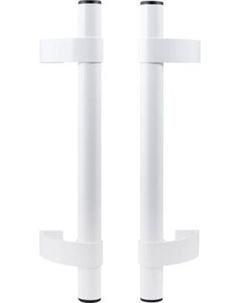 Ручка дверная ЛДМ-Сталь АРД-02 (400мм) 9016 Лдм-сталь