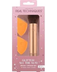 Набор кистей для макияжа Real Techniques Glitter All The Way RT10048310 Real techniques