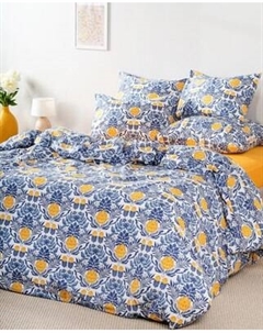 Комплект постельного белья Ночь нежна Линнет Стандарт 1.5сп 50x70 / 20045-1+71141-16