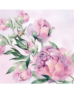 Набор алмазной вышивки Феникс+ Нежные пионы / 68606 Feniks
