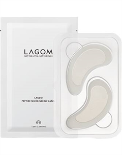 Патчи под глаза Lagom Peptide Micro Needle Patch