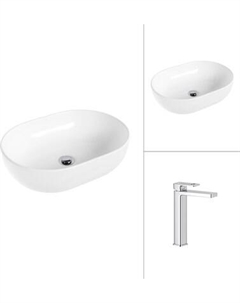 Умывальник со смесителем Lauter 21836A + Cascade 21СК0655C