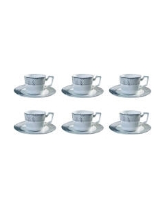 Набор для чая/кофе Lenardi Севилья серебро 145-563