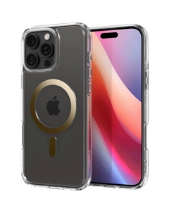 Чехол для телефона Ultra Hybrid Mag Magsafe для iPhone 16 Pro ACS08132 (Gold) Spigen