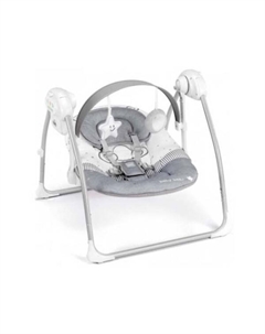 Шезлонг-люлька (качели) SONNOLENTO (0-9кг), Тедди серый S345/247 Cam