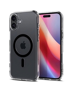 Чехол для телефона Ultra Hybrid Mag Magsafe для iPhone 16 ACS08206 (черный) Spigen