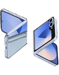 Чехол для телефона Airskin для Galaxy Z Flip 6 ACS07836 (Crystal Clear) Spigen