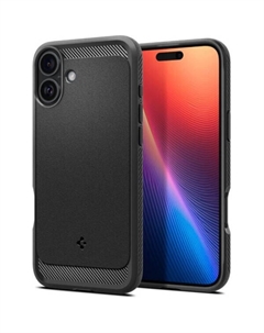 Чехол для телефона Rugged Armor Mag Magsafe для iPhone 16 ACS08214 (черный) Spigen