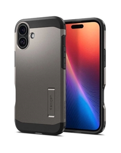 Чехол для телефона Tough Armor Mag Magsafe для iPhone 16 ACS08215 (темно-серый) Spigen