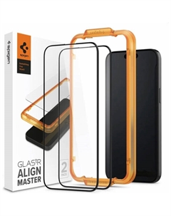 Защитное стекло ALM Glas FC для iPhone 15 Pro Max AGL06875 (2шт) Spigen
