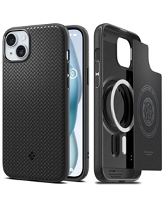 Чехол для телефона Mag Armor (MagFit) для iPhone 15 ACS06815 (черный) Spigen