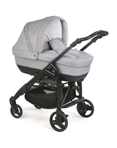Детская универсальная коляска Comby Family 3 в 1 ART845025-T812 (серый меланж) Cam