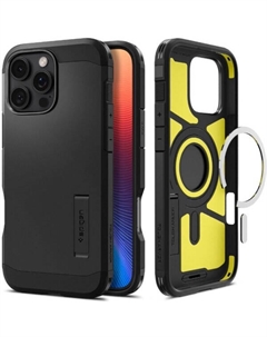 Чехол для телефона Tough Armor Mag Magsafe для iPhone 16 Pro Max ACS08013 (черный) Spigen
