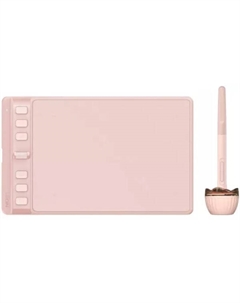 Графический планшет Huion Inspiroy 2 S (розовый)