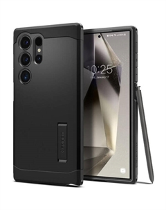 Чехол для телефона Tough Armor для Galaxy S24 Ultra ACS07300 (черный) Spigen