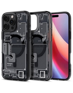 Чехол для телефона Ultra Hybrid Mag Magsafe для iPhone 16 Pro Max ACS08004 (Zero One) Spigen