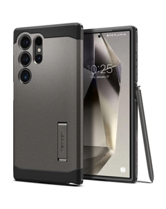 Чехол для телефона Tough Armor для Galaxy S24 Ultra ACS07301 (Gunmetal) Spigen