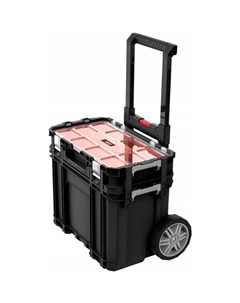 Ящик для инструментов пластиковый на колёсах Connect Cart+ORG 17205661 Keter