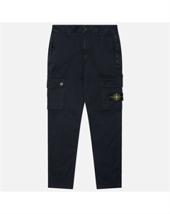 Мужские брюки Stretch Organic Broken Twill Cotton Old Effect Slim Stone island