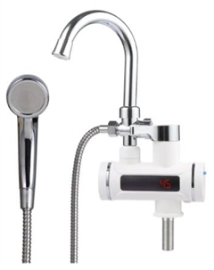 Кран-водонагреватель проточного типа BEF-001-03 с дисплеем и душевой лейкой Unipump