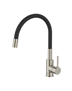 Смеситель для кухни Milardo Meal M01BN0FM05 гибкий излив черный