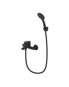 Смеситель для ванны Milardo Rora RORBL00M02 короткий излив черный