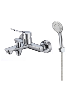 Смеситель для ванны Milardo Enjoy ENJSB00M02 короткий излив с дк