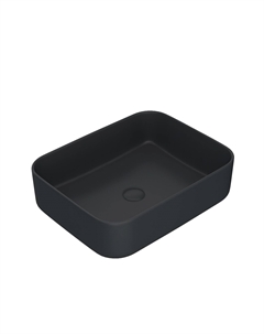Умывальник накладной Iddis Bridge 50 черный матовый