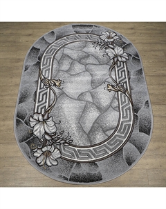 Ковер (2х3) ЛАЙЛА ДЕ ЛЮКС 15705_10766 Овал Белка