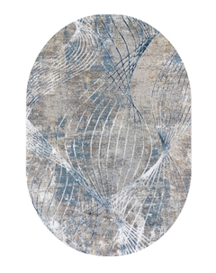 Ковер (2х3) LIPARIS LP309-CREAM-BLUE-OVAL Safyun